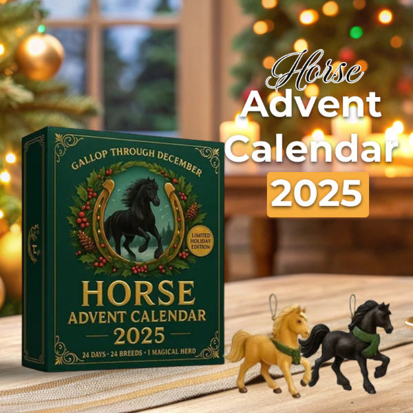 Paardenpracht – Adventskalender met 24 paardenfiguren