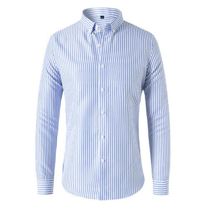 Luca Strepenoverhemd Heren – Klassiek Design en Comfortabele Pasvorm