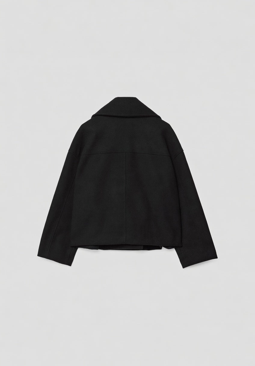 Valmira Korte Double-Breasted Jas voor Dames