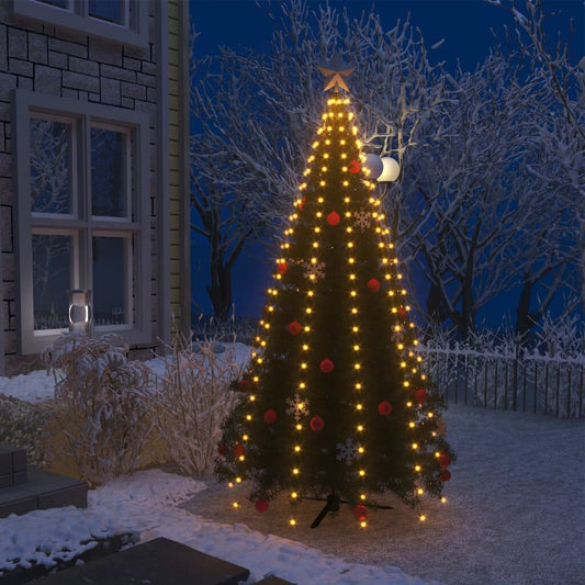 Warmwitte Kerstboomverlichting met 250 LED's voor een Boom van 250 cm
