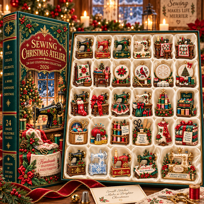 Steekplezier – Naaien Adventskalender 2026 met 24 Verrassingen