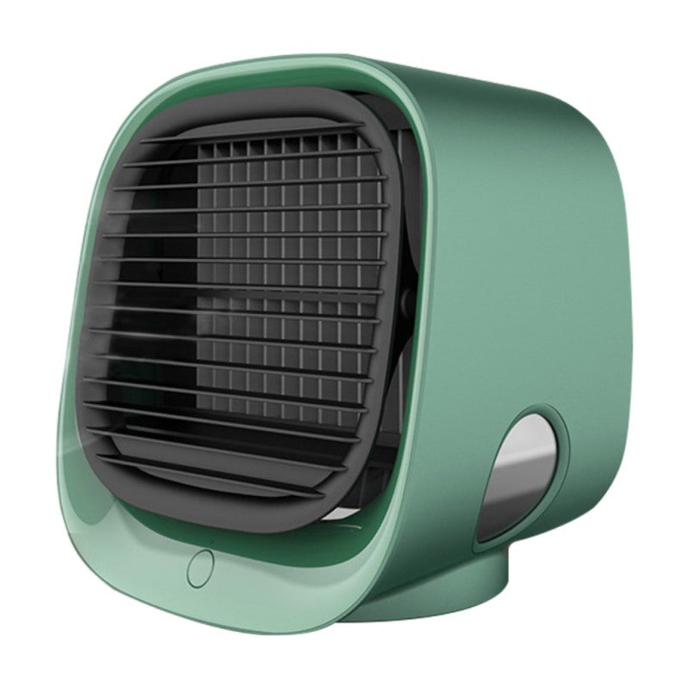 BreezeLuxe Compacte 2-in-1 Luchtkoeler met LED en Watertank