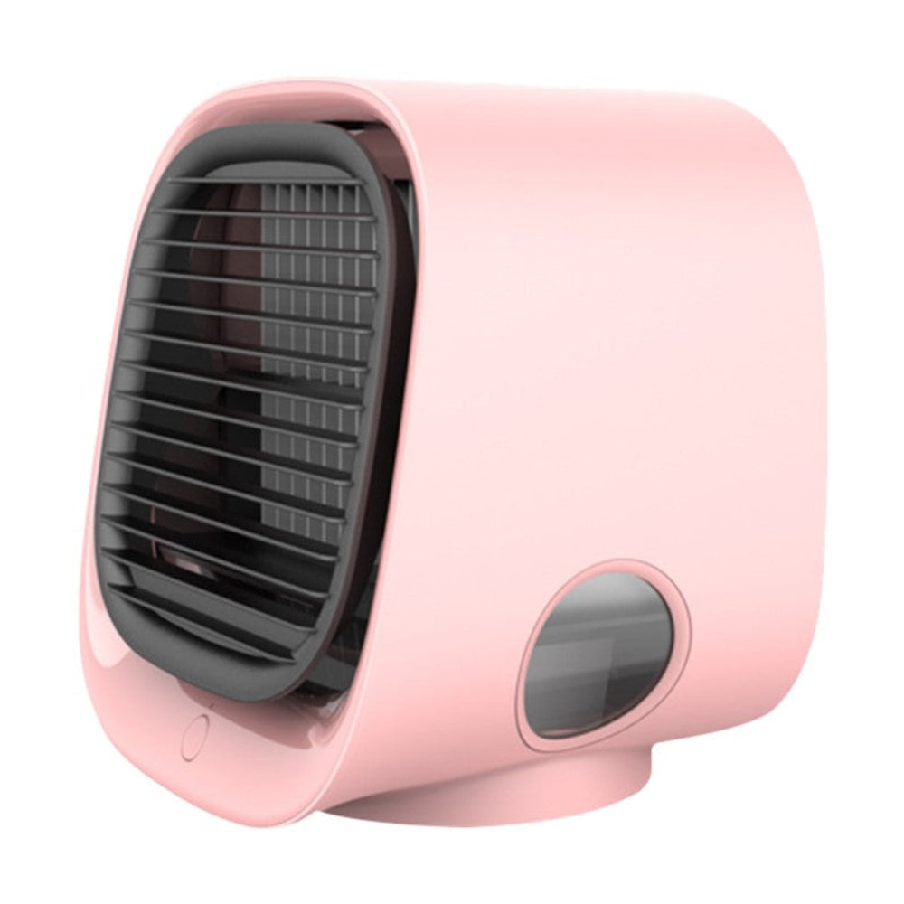 BreezeLuxe Compacte 2-in-1 Luchtkoeler met LED en Watertank