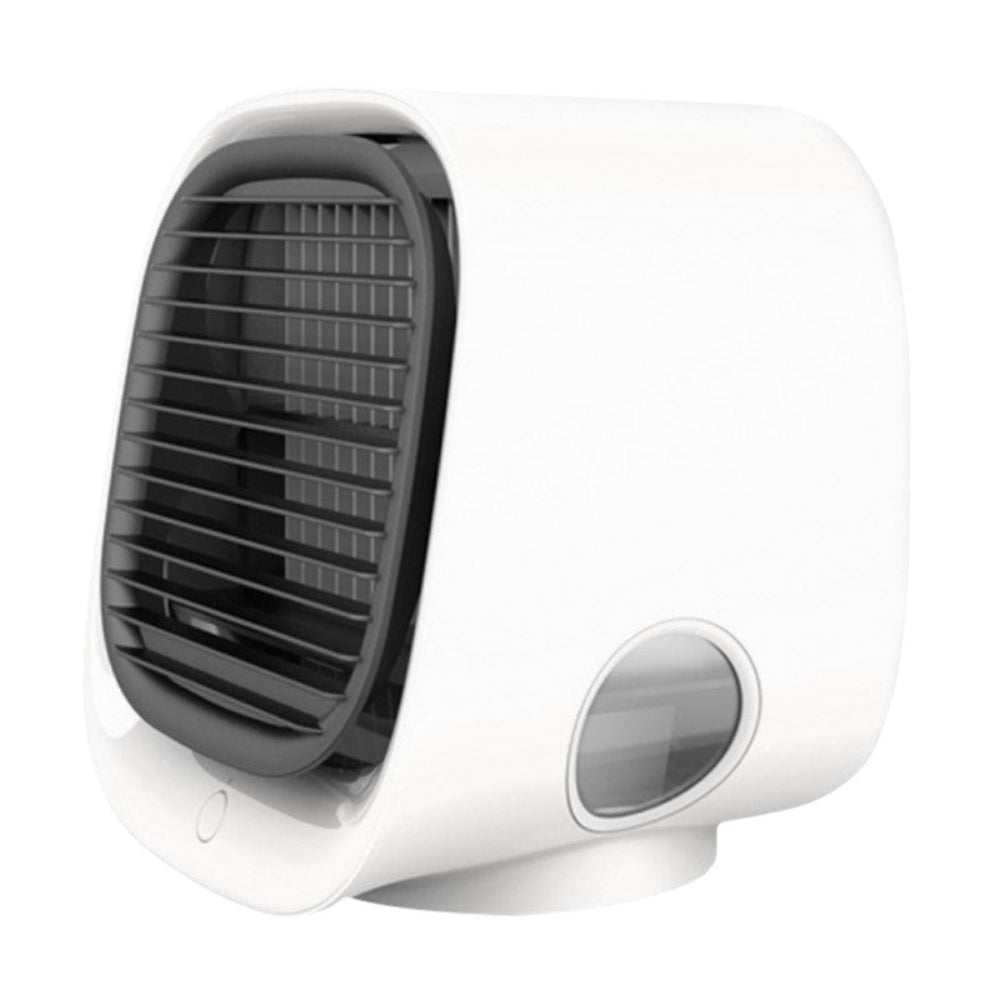 BreezeLuxe Compacte 2-in-1 Luchtkoeler met LED en Watertank