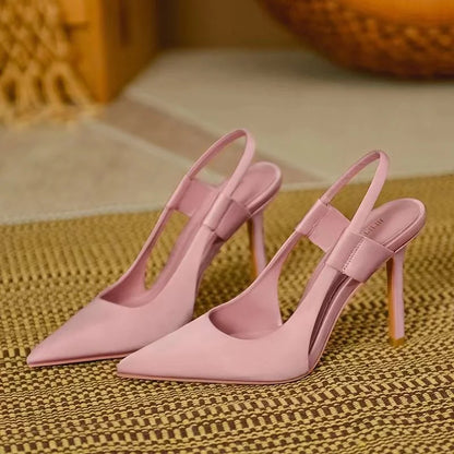 Casie Slingback Pumps Dames met Puntige Neus Elegante Hak