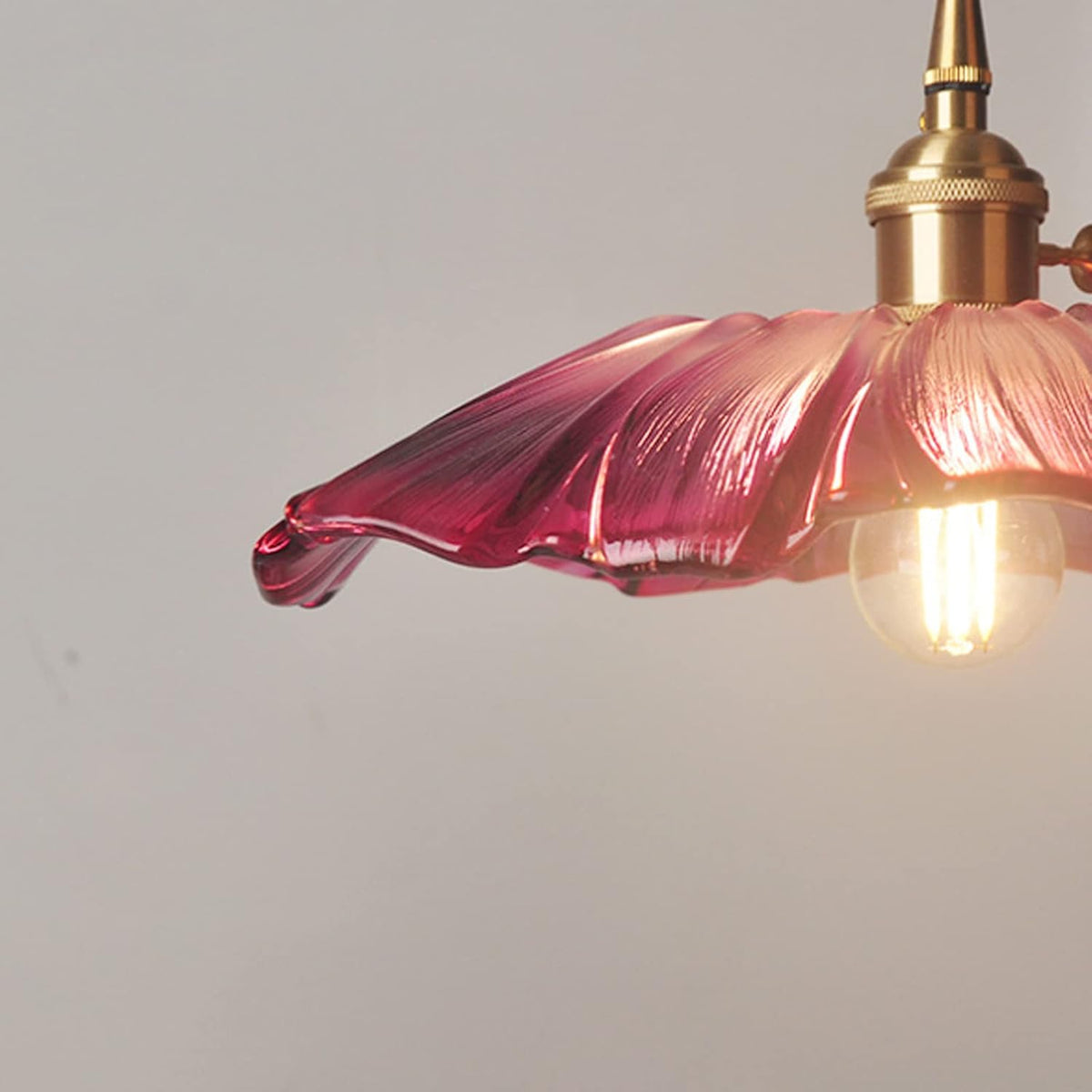 Bloesem Retro Hanglamp met Bloemendesign voor Eetkamer