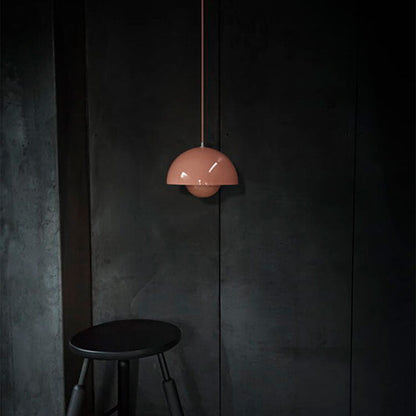 Scandinavische Halve Cirkel Hanglamp – Moderne 1-Licht Plafondlamp