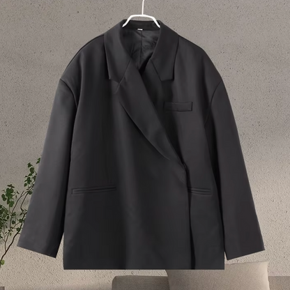 Nova Damesblazer – Oversized Blazer met Relaxed Fit en Schouders