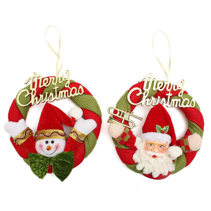 Kerstboom Hanger – Sneeuwpop en Kerstman Feestdecoratie