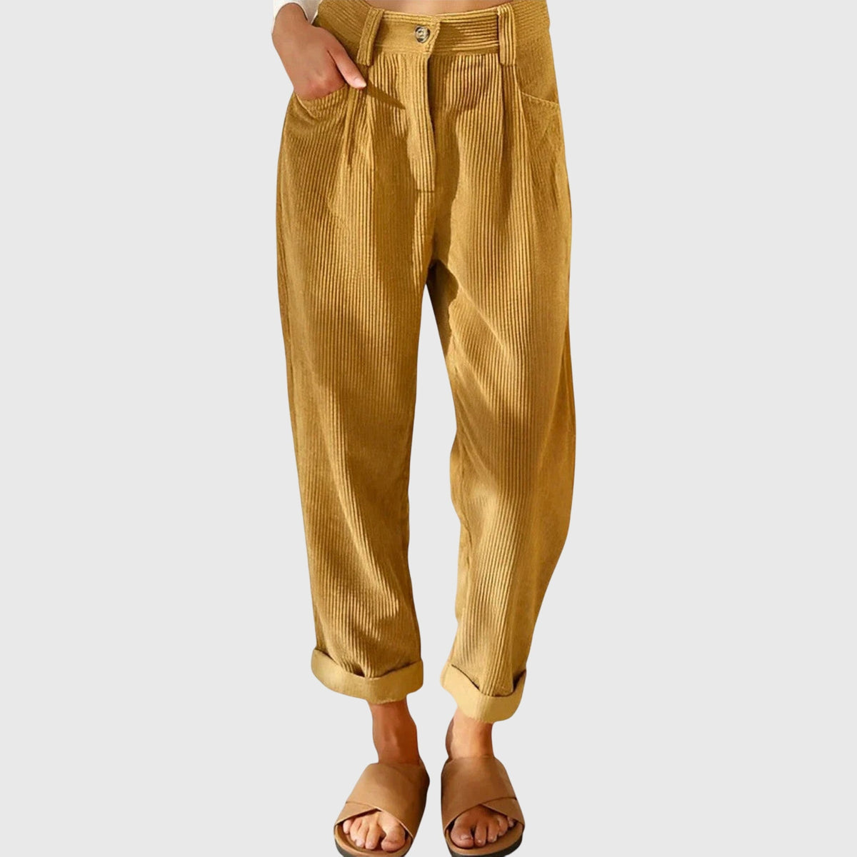 Jana - Moderne Corduroy Broeken