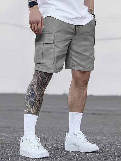Stoere heren cargoshort Veyron met ruime zakken voor zomer