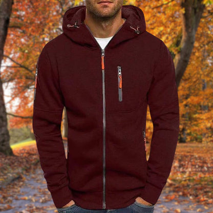 Heren Herfst Hoodie Warm Vest – Comfortabel en Stijlvol
