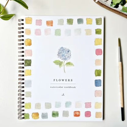 AquarelStart Schilderpakket voor Beginners met Werkboek en Verf