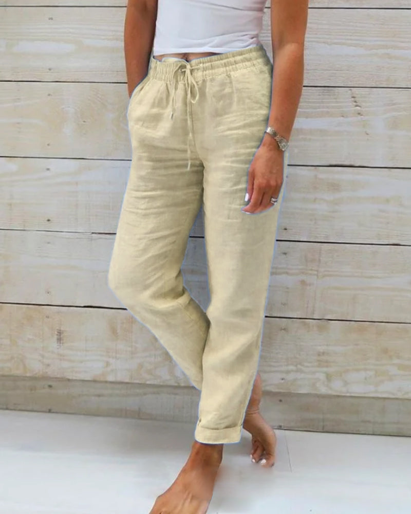 Livia Comfortbroek – Elegante damesbroek met losse pasvorm