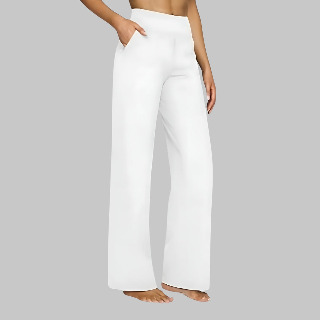 ComfortLijn Stretchbroek Dames met Hoge Taille en Comfort Fit