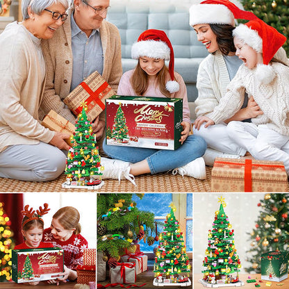 Kerstboom Adventskalender Bouwset – 1102 Onderdelen en 24 Dozen