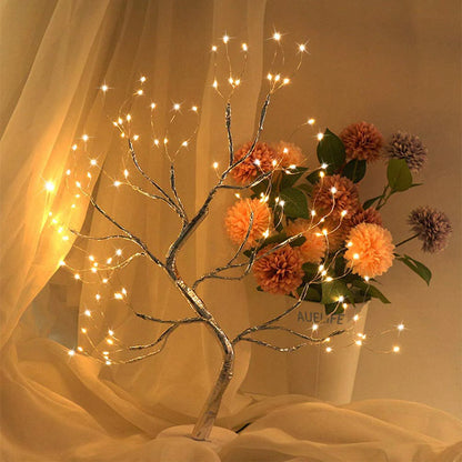 Takkenfonkel – Decoratieve LED Boomlamp met 108 Lichtjes en Afstandsbediening