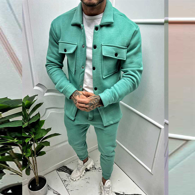Rivano Katoenen Herenpak – Elegante jas en broek set