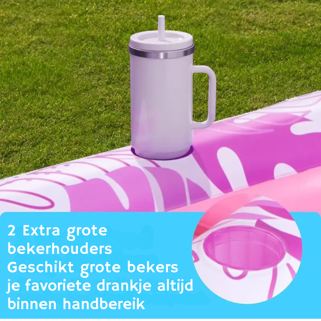 AquaRelax Opblaasbaar Zonneligbad voor Tuin Balkon en Camping