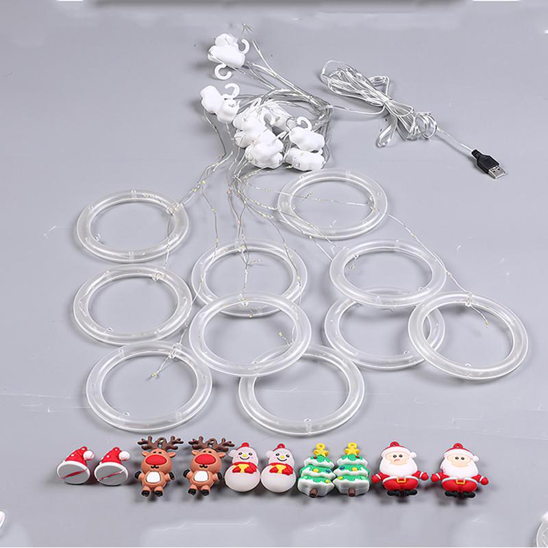 TwinkleJoy Kerstverlichting – LED-lampjeslijn met feestelijke figuren