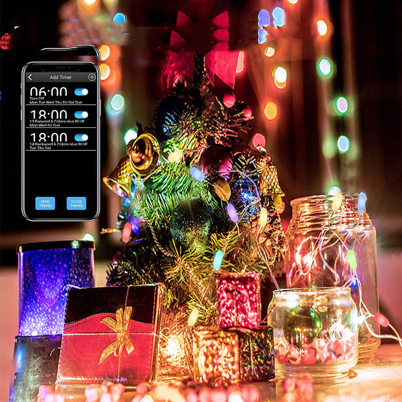 Eline Slimme Kerstverlichting – 20m LED Lichtketting met App