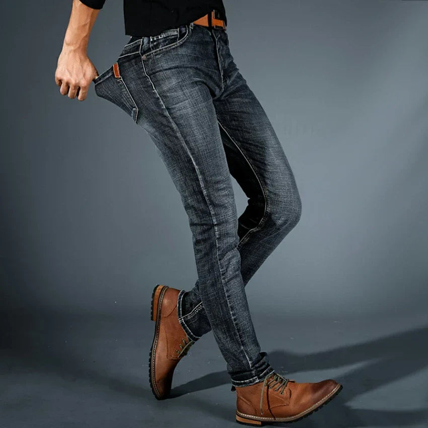 Herenjeans Jorvik met Slim Fit Pasvorm en Moderne Casual Stijl