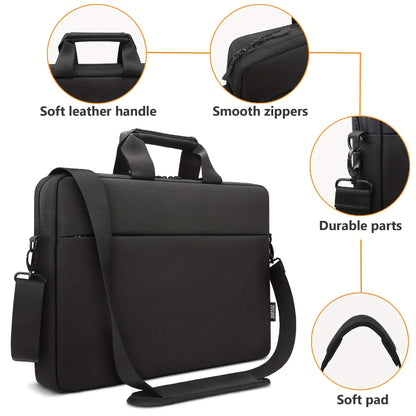 Workiva Laptoptas 17 Inch – Zakelijke Schoudertas met TSA-Vak