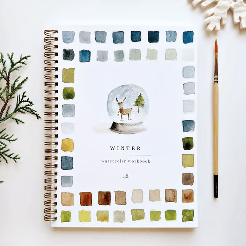 AquarelStart Schilderpakket voor Beginners met Werkboek en Verf