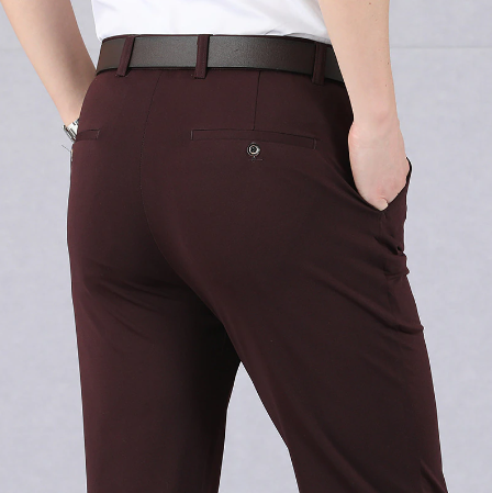 Flexano Stretch Herenbroek met Comfort Fit en Functionele Zakken