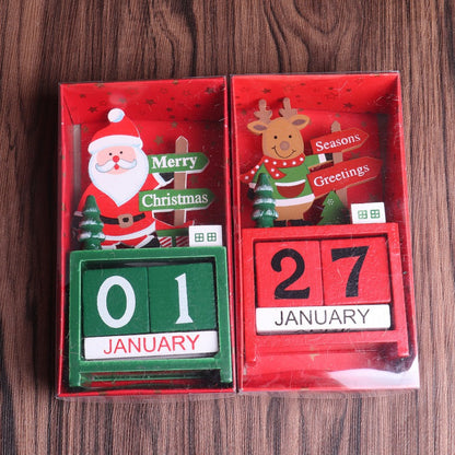 Kerstkalender Aftelkalender – Decoratieve Adventskalender met Kerstfiguren