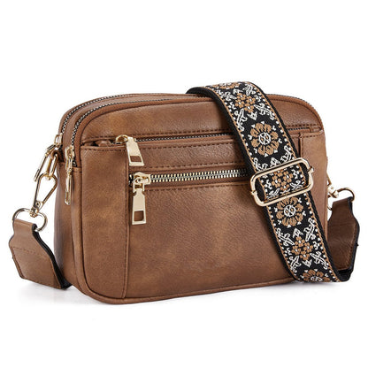 StadsFlow Crossbody Tas Met Brede Band Voor Dagelijks Gebruik