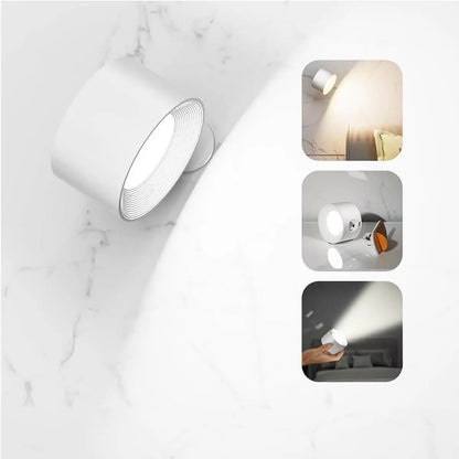 Nordisk Licht – draadloze, oplaadbare en afstandsbediende wandlamp in Scandinavisch design