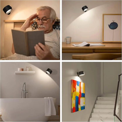 Nordisk Licht – draadloze, oplaadbare en afstandsbediende wandlamp in Scandinavisch design