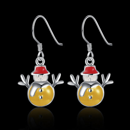 Kerstique – Kerst Sieradenset met Ketting en Oorbellen voor Dames