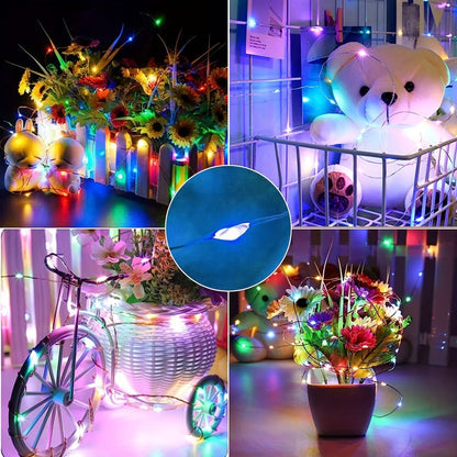 Elara Engel Lichtslang – 20m Zonne-energie Verlichting met 200 LED's