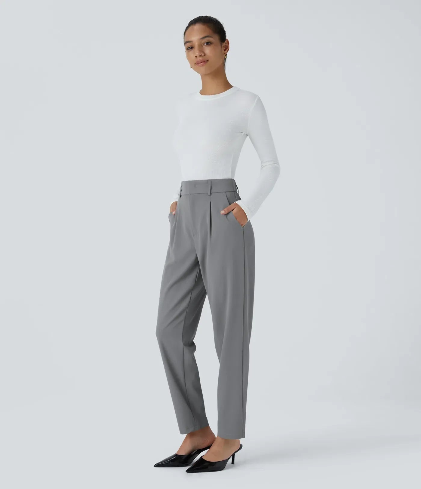 TailleVorm Comfort Stretch Broek Dames Hoge Taille Elegance