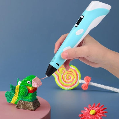 Creatieve 3D Tekenpen voor Kinderen met 100 Meter Filament