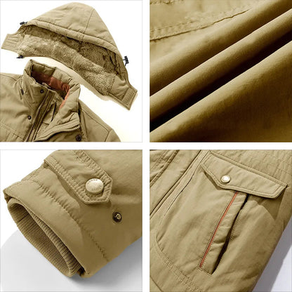 Stormwaard Heren Winterjas Waterdicht Gevoerd Outdoor