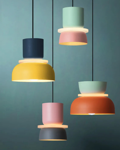 Sculpturale Hanglamp Calyra – Japandi Design in Hout