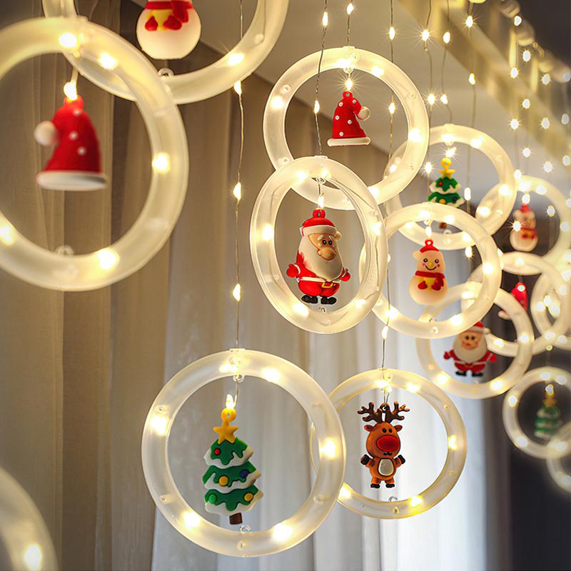 TwinkleJoy Kerstverlichting – LED-lampjeslijn met feestelijke figuren
