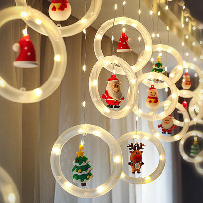 TwinkleJoy Kerstverlichting – LED-lampjeslijn met feestelijke figuren