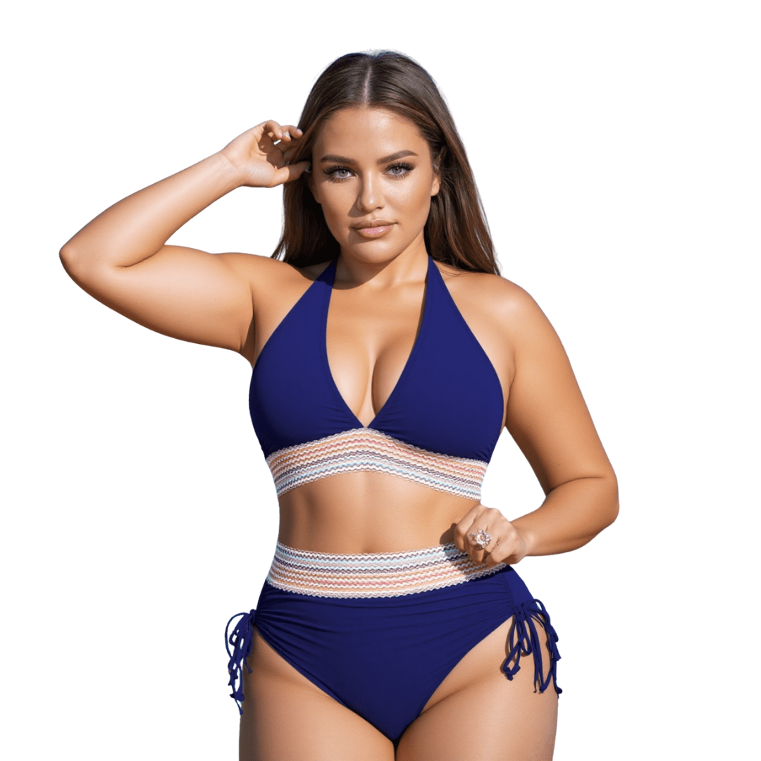 ShapeLuna Dames Bikini met Hoge Taille en Shaping-effect