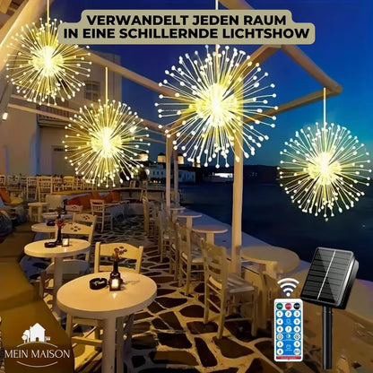 Saar Solar Tuinverlichting – 4-delige LED Buitenlampen met 8 Lichtmodi