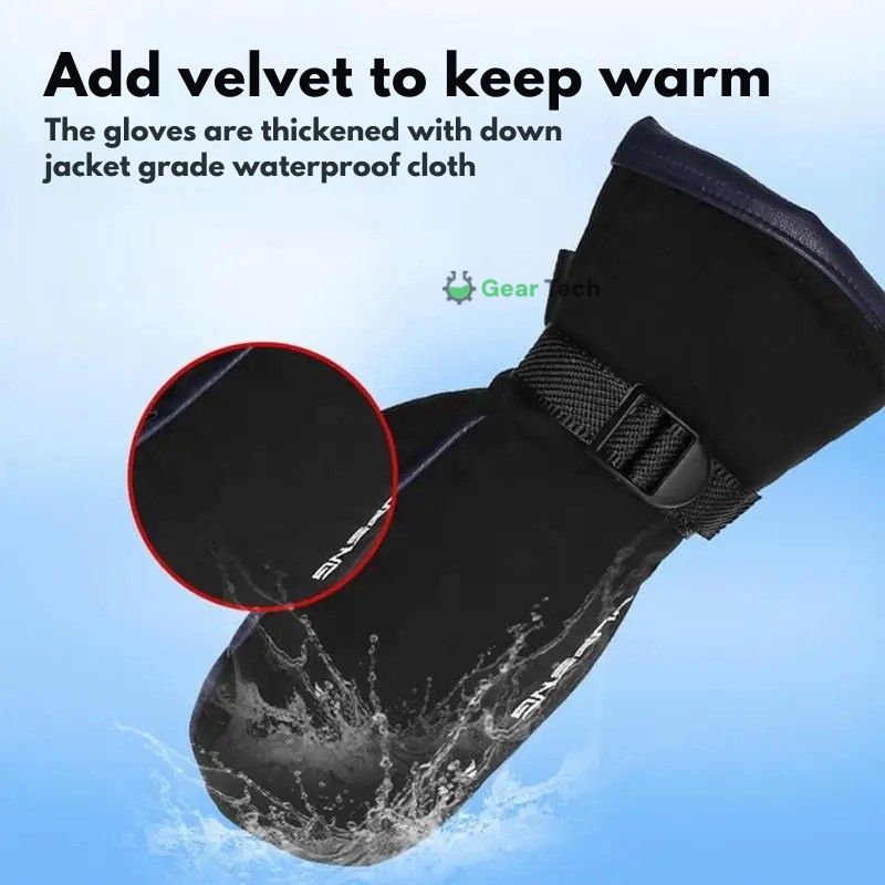 Elektrische Verwarmde Handschoenen Warmtekracht met Drie Warmtestanden