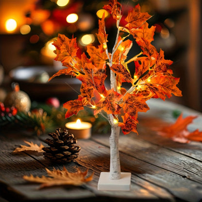 Herfstboom LED Tafellamp – Decoratieve Boom met Warm Wit Licht