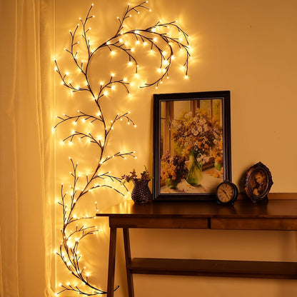 Wandlampen met LED-appelbloesemdesign