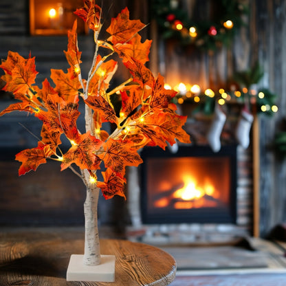 Herfstboom LED Tafellamp – Decoratieve Boom met Warm Wit Licht