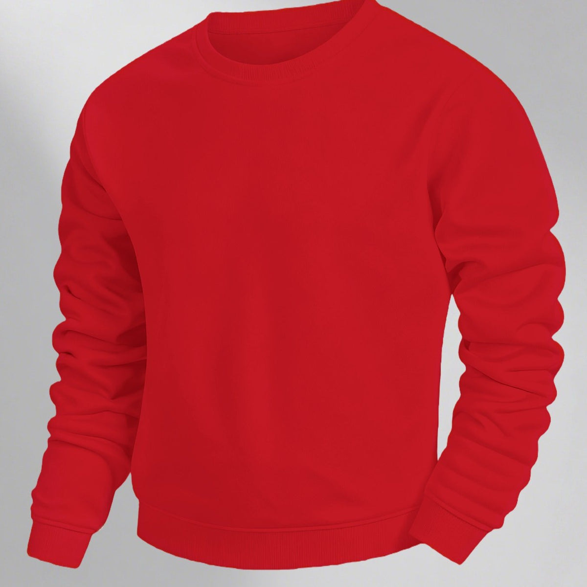 Heren Classic Crewneck Pullover Sweatshirt