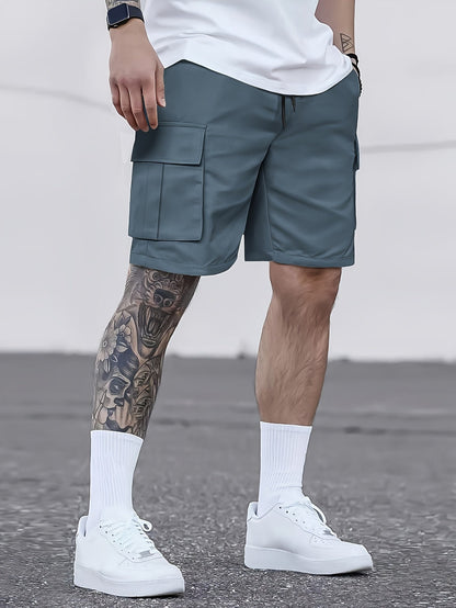 Stoere heren cargoshort Veyron met ruime zakken voor zomer
