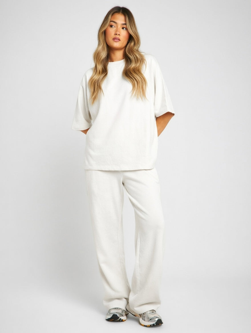 Elara Dames Oversized Zomerset – Luchtige Comfortabele Tweedelige Set